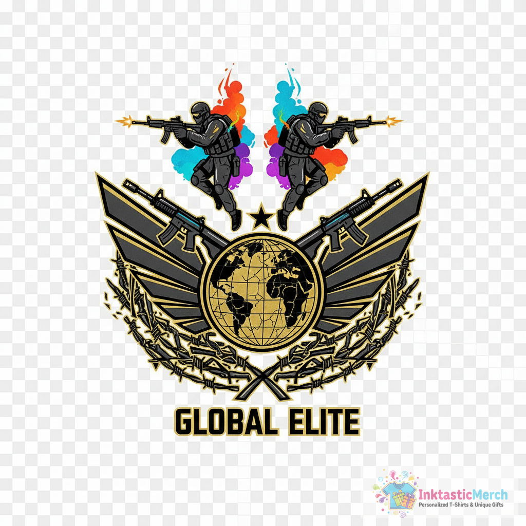 Global Elite CSGO T-Shirt 1 Global Elite CSGO T-Shirt