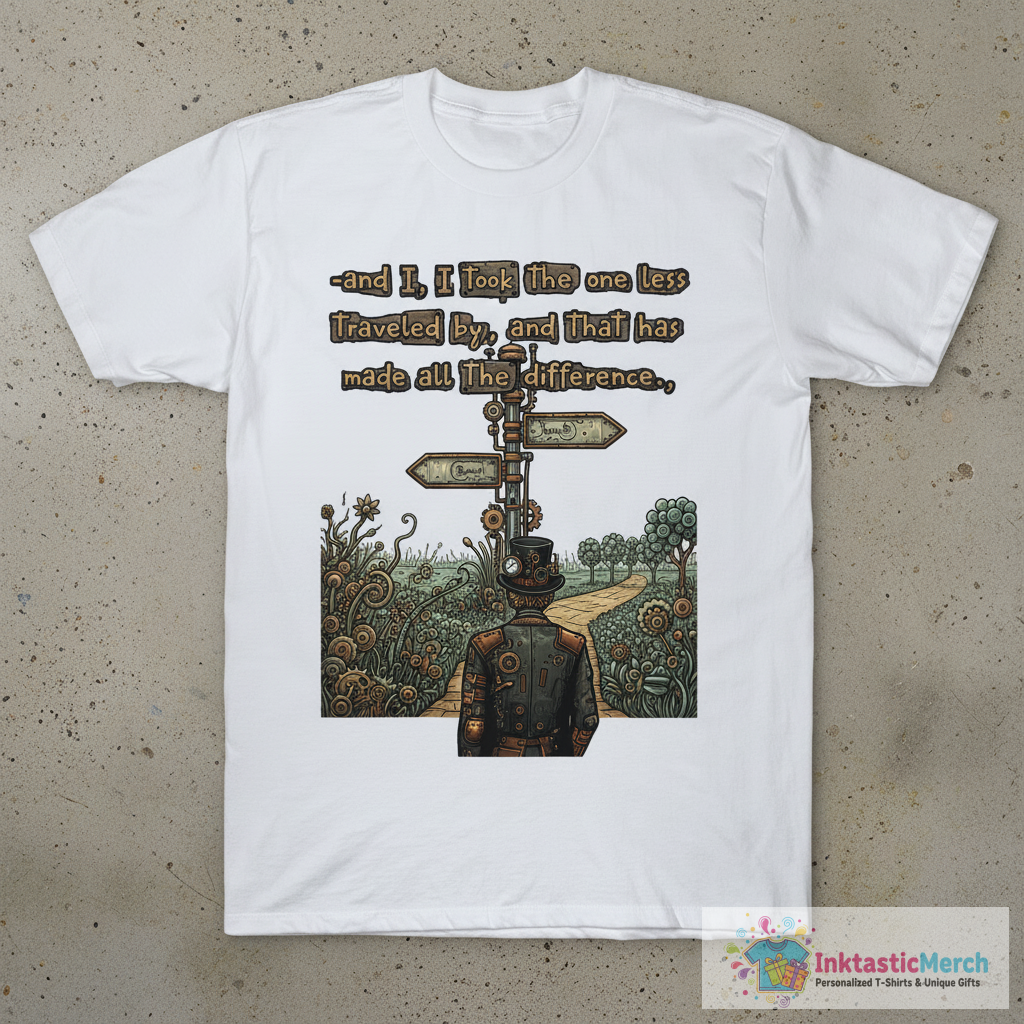 A Road Not Taken T-Shirt 1 A Road Not Taken T-Shirt
