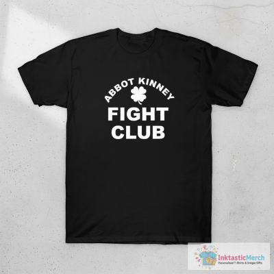 Abbot kinney fight club shirt