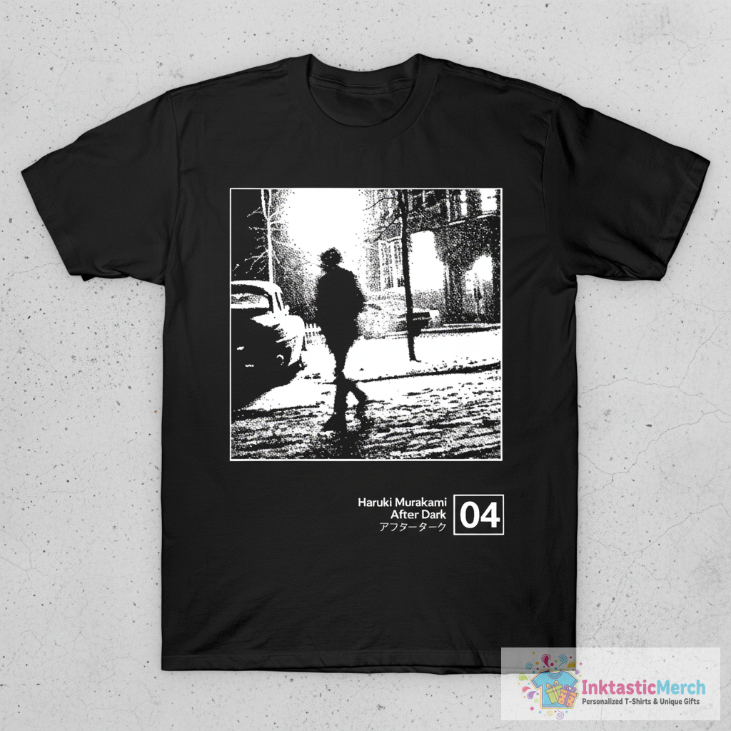 After Dark / Minimalist Graphic Design Artwork Tribute T-Shirt 1 After Dark / Minimalist Graphic Design Artwork Tribute T-Shirt