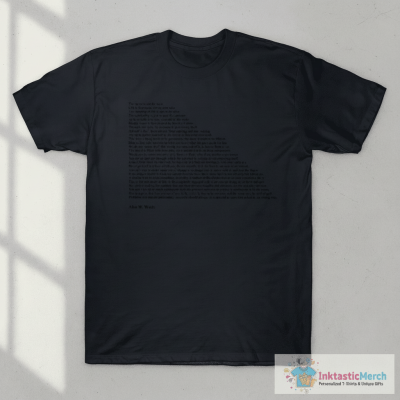 Alan W. Watts Quotes T-Shirt
