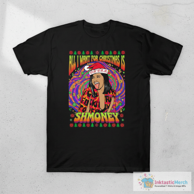 All I want for Christmas is Shmoney Cardi B Christmas sweater