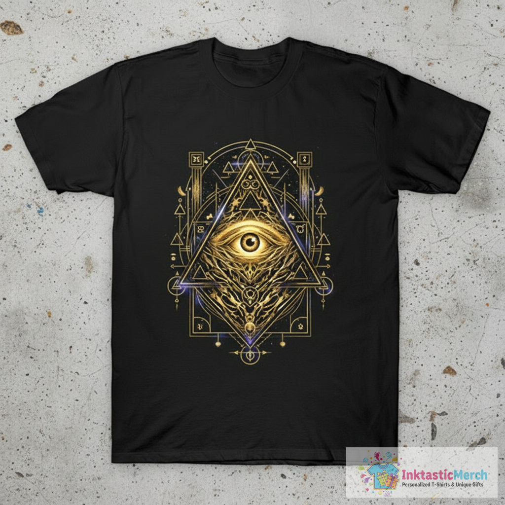 All-Seeing Eye Triangle Shirt – Dark Occult Grunge Symbolism Tee T-Shirt 1 All-Seeing Eye Triangle Shirt – Dark Occult Grunge Symbolism Tee T-Shirt