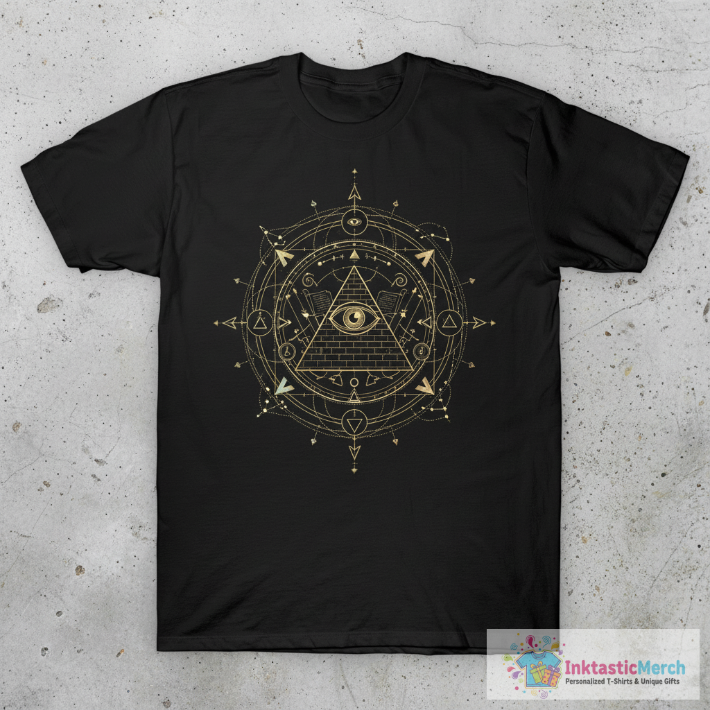 All Seeing Eye of God Eye of Providence T-Shirt 1 All Seeing Eye of God Eye of Providence T-Shirt