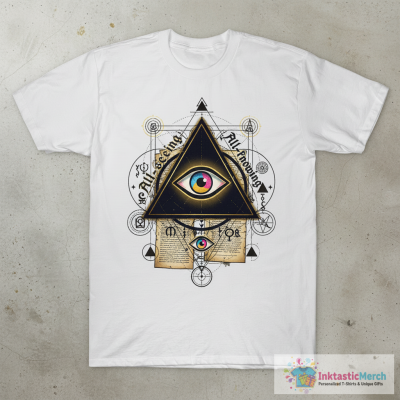 All-Seeing Eye. T-Shirt