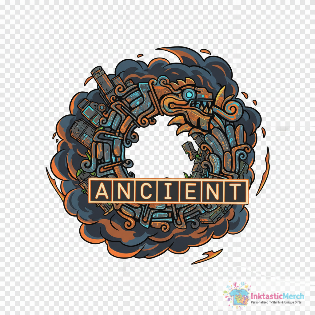 Ancient map icon T-Shirt 1 Ancient map icon T-Shirt