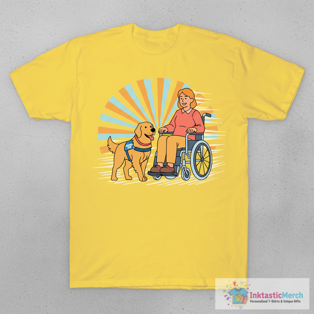 Assistance Dog T-Shirt 1 Assistance Dog T-Shirt