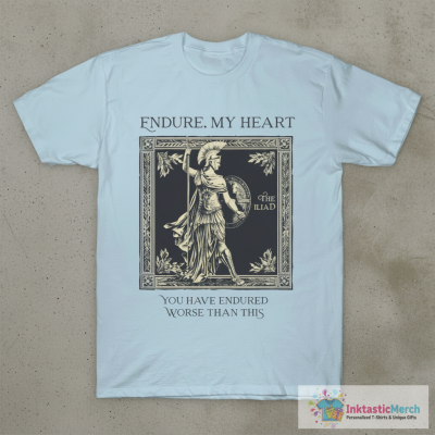 Athena Goddess & Gods & The Iliad - Homer Greek Mythology T-Shirt