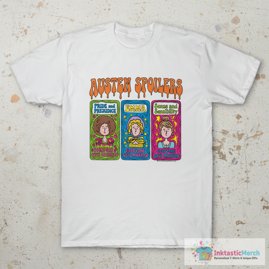 Austen spoilers T-Shirt 1 Austen spoilers T-Shirt