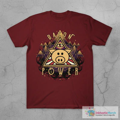 Bacon Power Illuminati T-Shirt