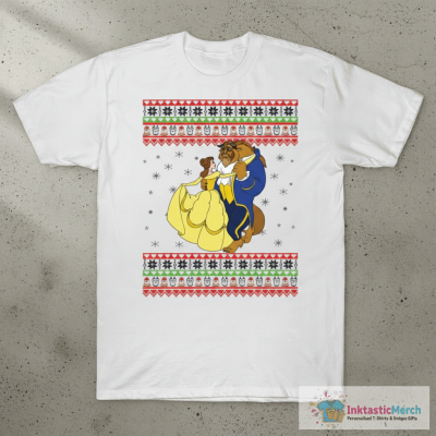 Beauty and the Beast Christmas sweater