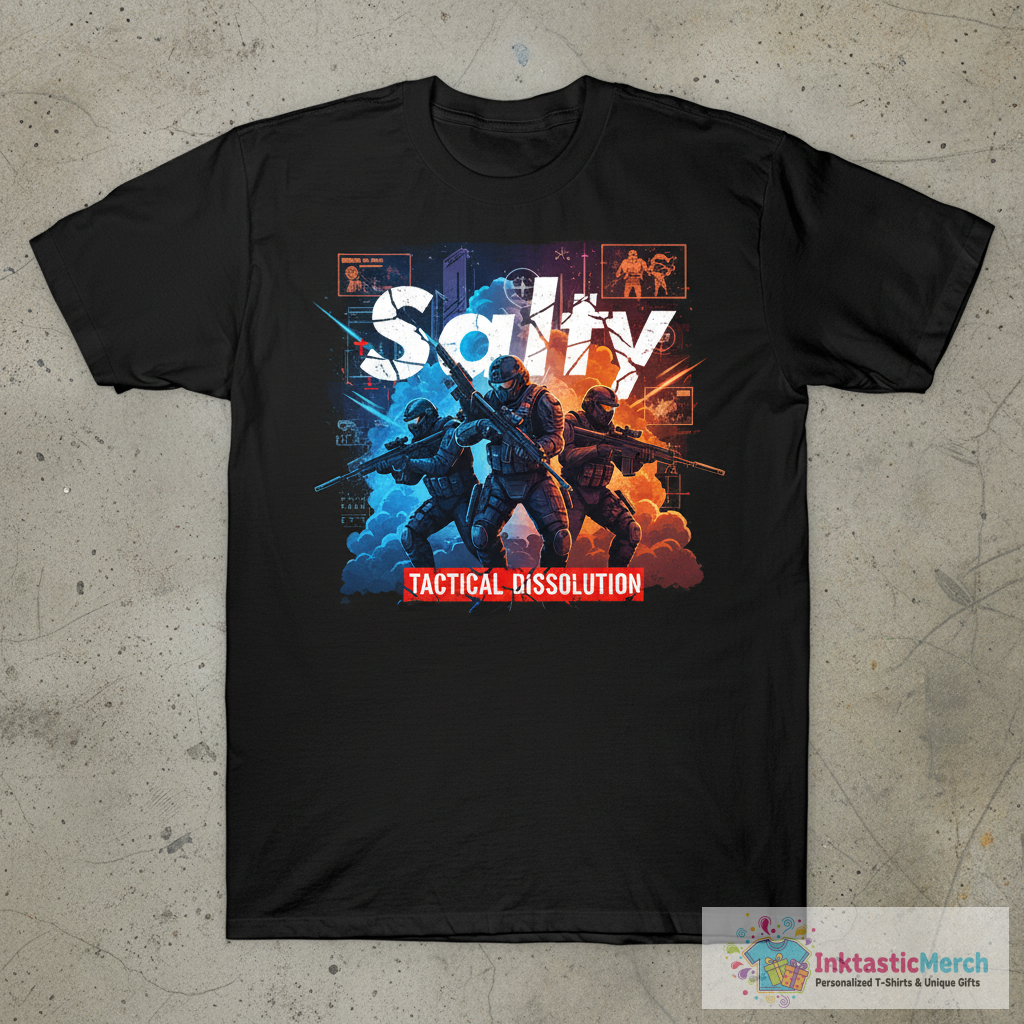 Being Salty Funny Cute Slang T-Shirt 1 Being Salty Funny Cute Slang T-Shirt