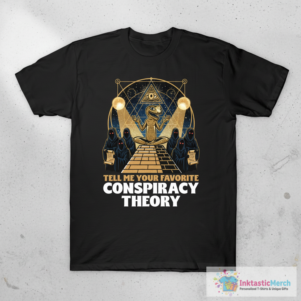 Believe in Conspiracy - Funny Theory Gift T-Shirt 1 Believe in Conspiracy - Funny Theory Gift T-Shirt
