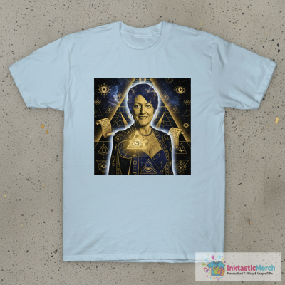 Bill Clinton Wearing a Blue Dress Pointing at Viewer T-Shirt