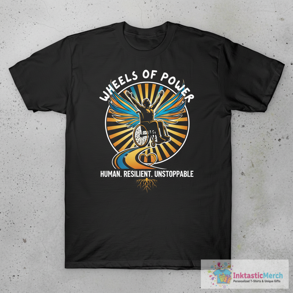 Bitches Be Trippin' Wheelchair T-Shirt 1 Bitches Be Trippin' Wheelchair T-Shirt