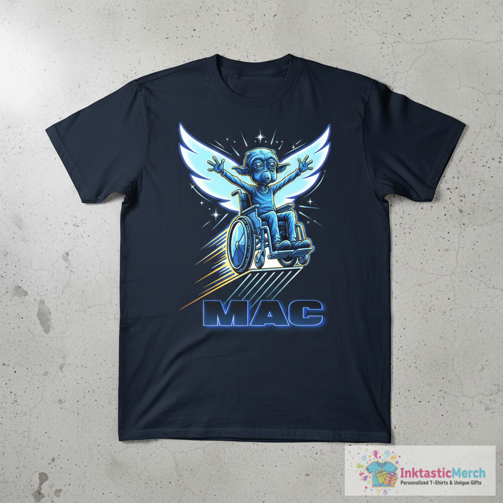 Blue MAC T-Shirt 1 Blue MAC T-Shirt