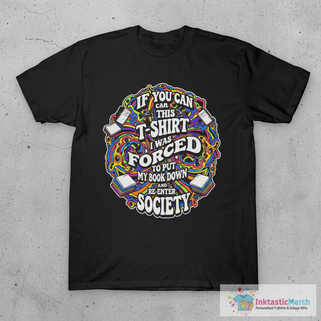 Book Reading Lover T-Shirt 1 Book Reading Lover T-Shirt