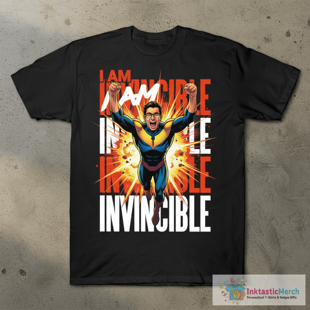 Boris - I am Invincible! T-Shirt 1 Boris - I am Invincible! T-Shirt