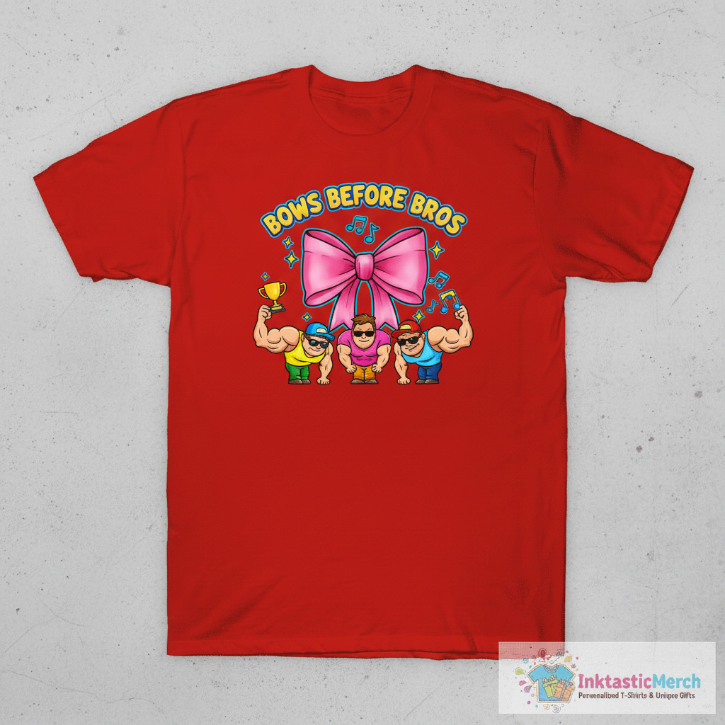 Bows Before Bros Big T-Shirt 1 Bows Before Bros Big T-Shirt
