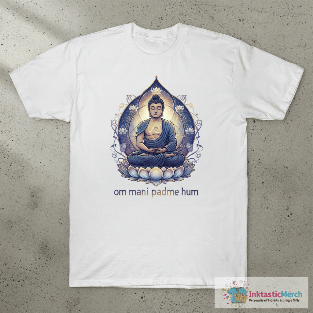Buddha Dhyana Mudra T-Shirt 1 Buddha Dhyana Mudra T-Shirt