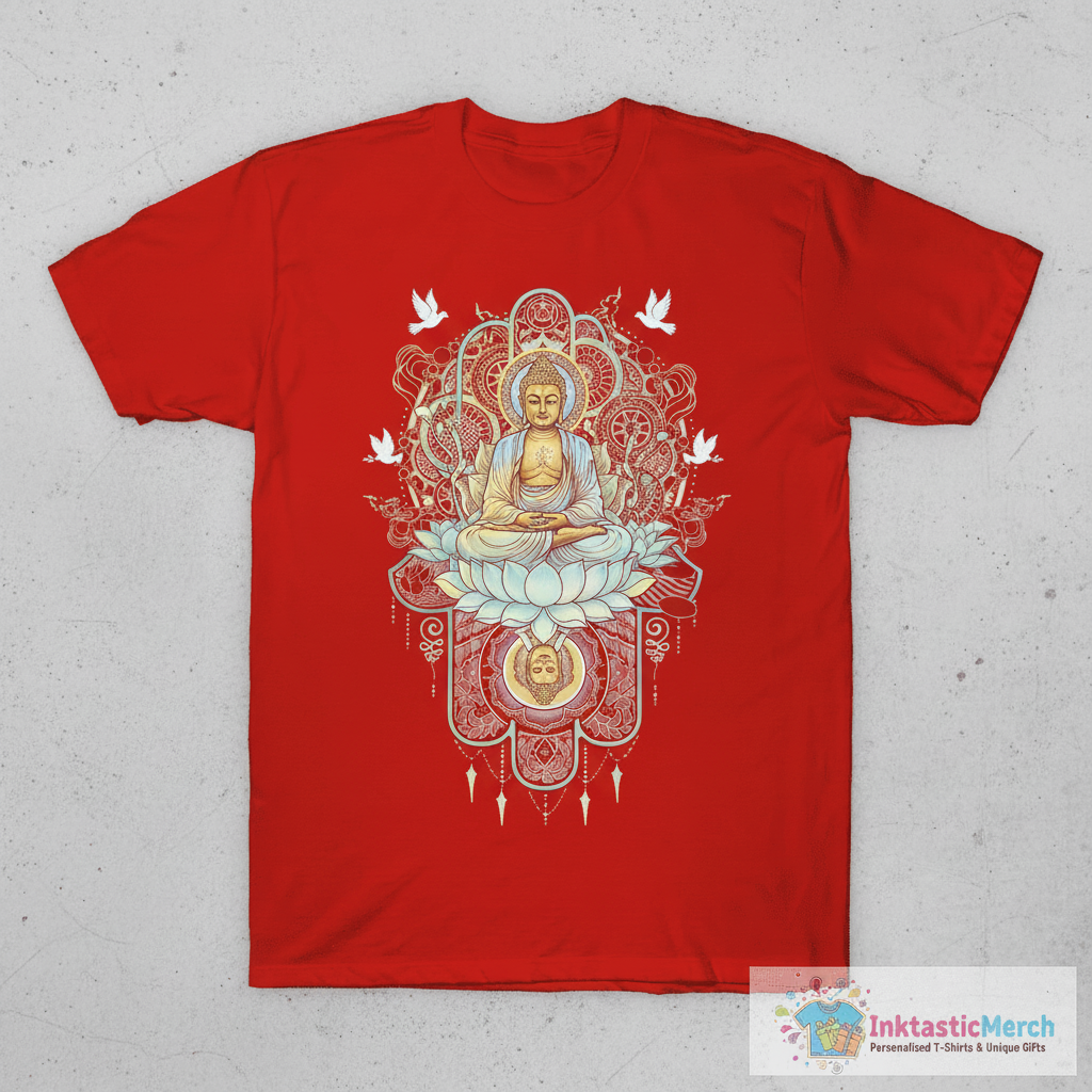 Buddha Hamsa T-Shirt 1 Buddha Hamsa T-Shirt
