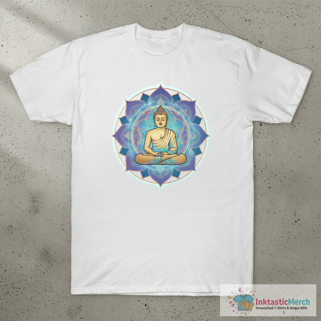 Buddha Meditating T-Shirt 1 Buddha Meditating T-Shirt