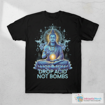 Buddha Tshirt Acid Techno T-Shirt