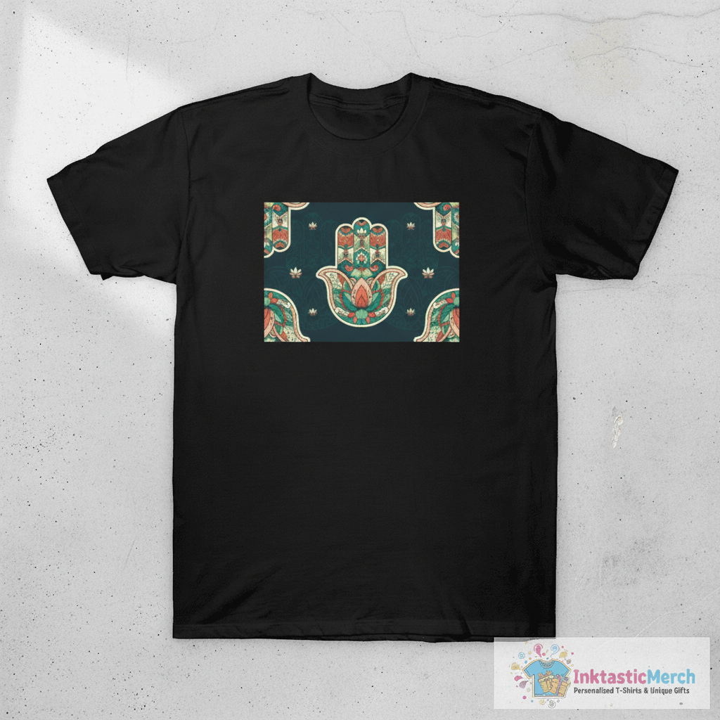 Buddhist Lotus Hand T-Shirt 1 Buddhist Lotus Hand T-Shirt