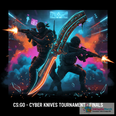 Butterfly Knife CSGO Gaming T-Shirt