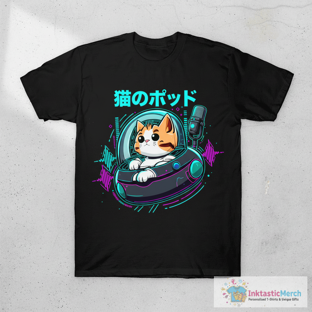 CAT POD JAPANESE T-Shirt 1 CAT POD JAPANESE T-Shirt