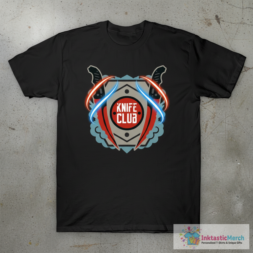 CSGO Knife Club - Flip Knife T-Shirt 1 CSGO Knife Club - Flip Knife T-Shirt