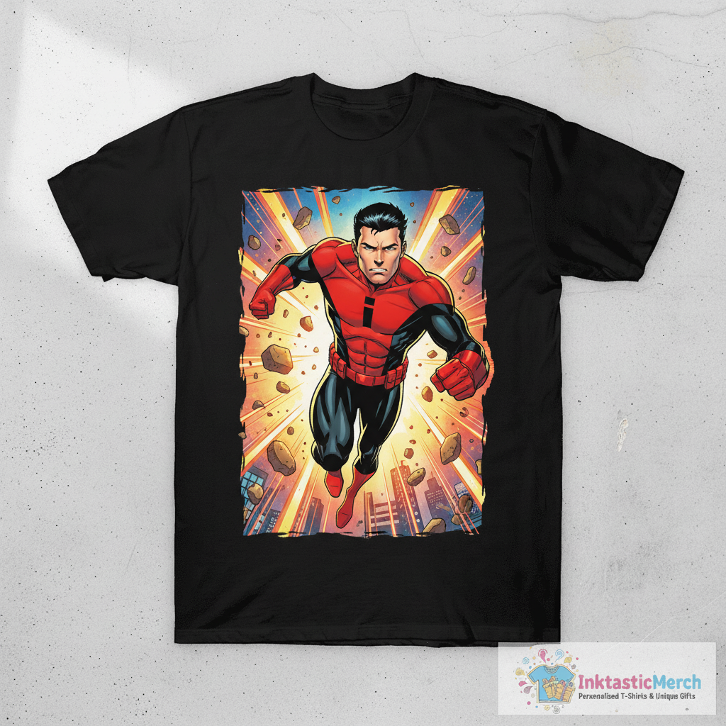 Captain Invincible (Red) T-Shirt 1 Captain Invincible (Red) T-Shirt
