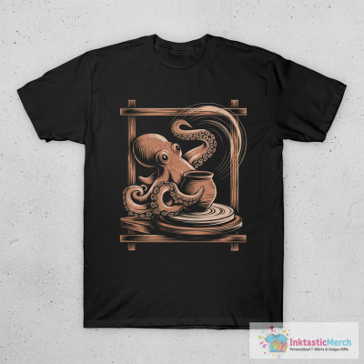 Cat Pottery Artist - Pottery T-Shirt