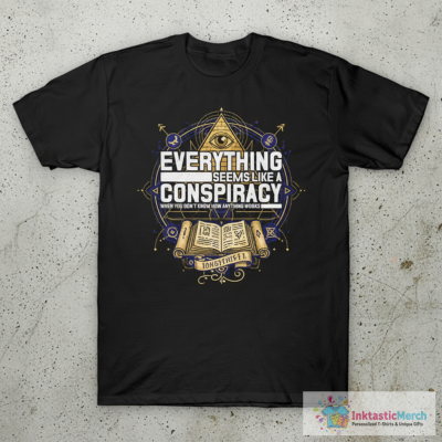 Chemtrail Geoengineering Flight Crew Funny Conspiracy Vintage T-Shirt