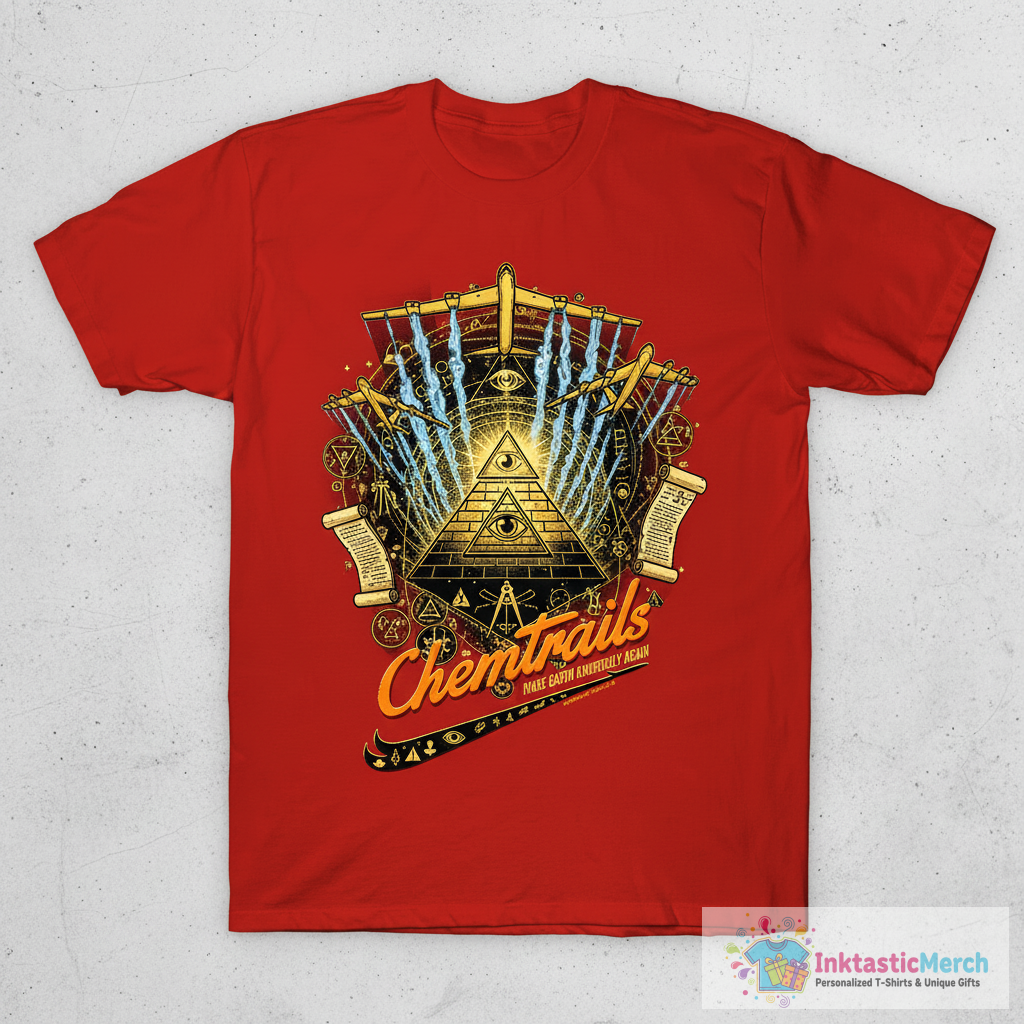 Chemtrails T-Shirt 1 Chemtrails T-Shirt