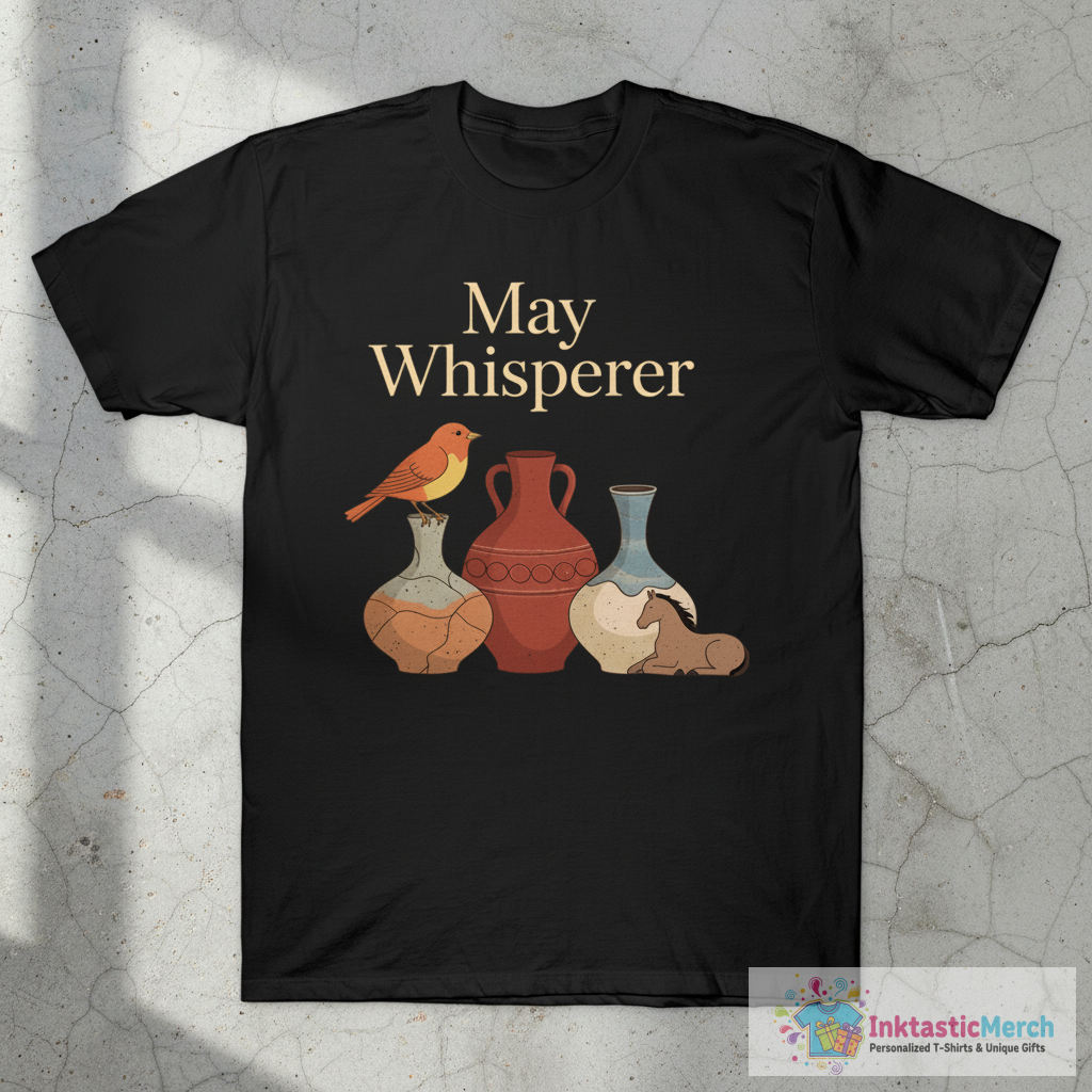 Clay Whisperer Ceramic Artist Sculptor Pottery T-Shirt 1 Clay Whisperer Ceramic Artist Sculptor Pottery T-Shirt