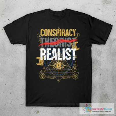 Conspiracy Theory Graphic For Conspiracy Theorist T-Shirt