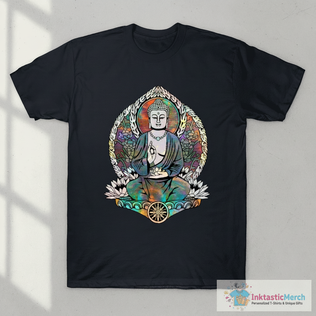 Cosmic Gautama Buddha T-Shirt 1 Cosmic Gautama Buddha T-Shirt