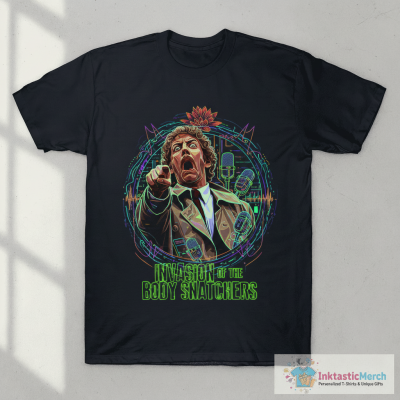 Cult Horror Film Design Invasion Of The Body Snatchers T-Shirt