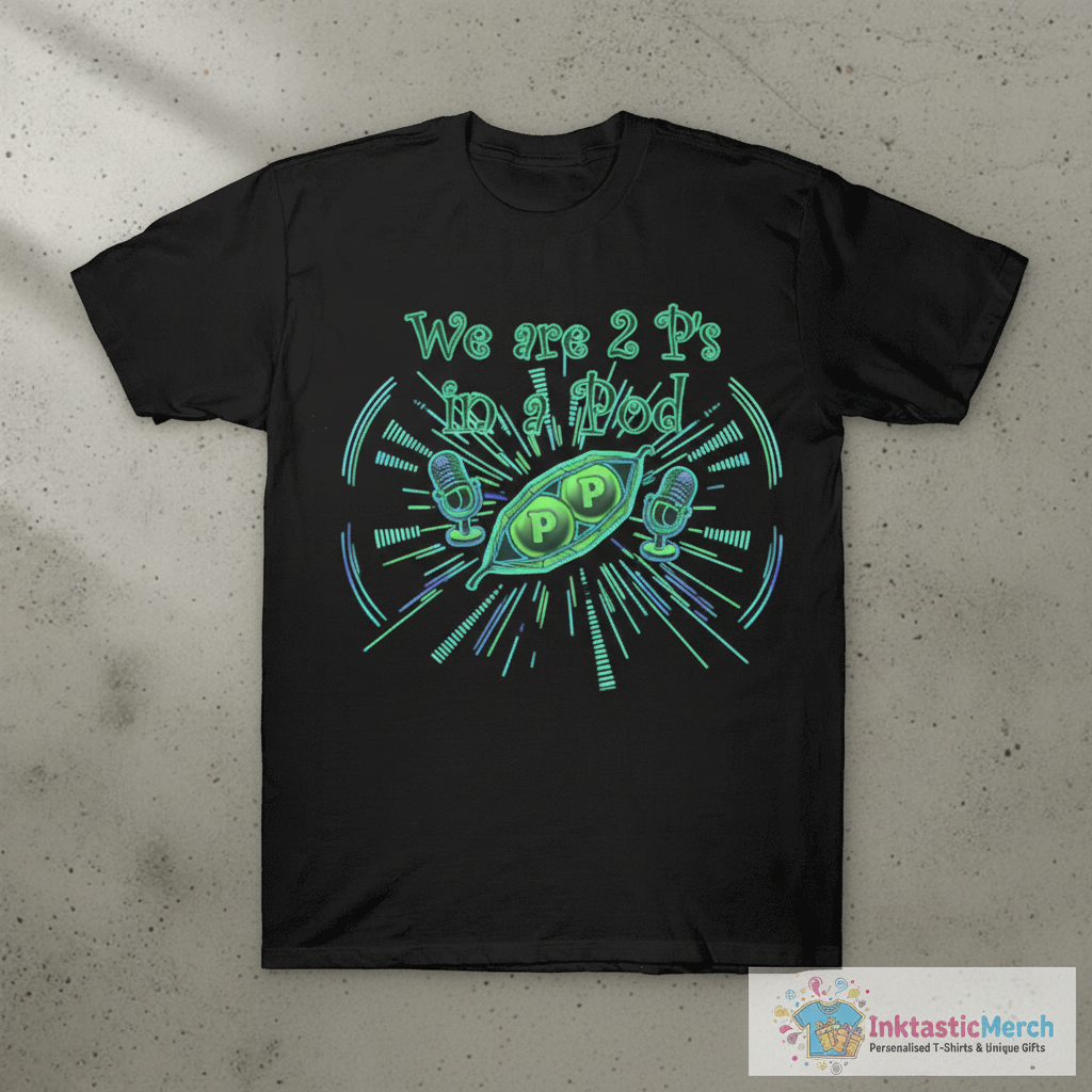 Cute 2 P's in a Pod T-Shirt 1 Cute 2 P's in a Pod T-Shirt