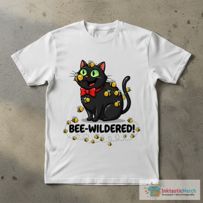 Cute Cat says Bee Mine this Valentines Day T-Shirt