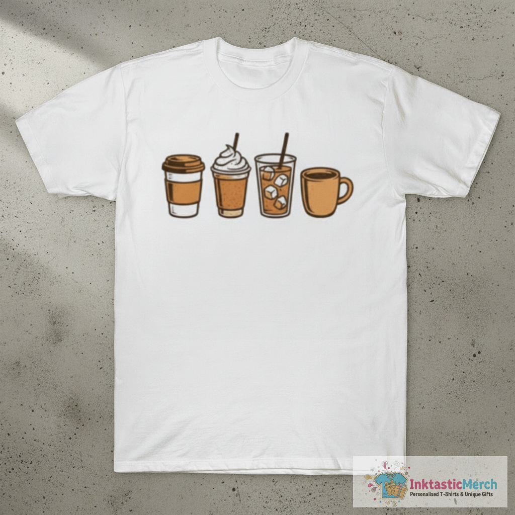 Cute Coffee Drinks Shirt – Iced Coffee Aesthetic Tee T-Shirt 1 Cute Coffee Drinks Shirt – Iced Coffee Aesthetic Tee T-Shirt