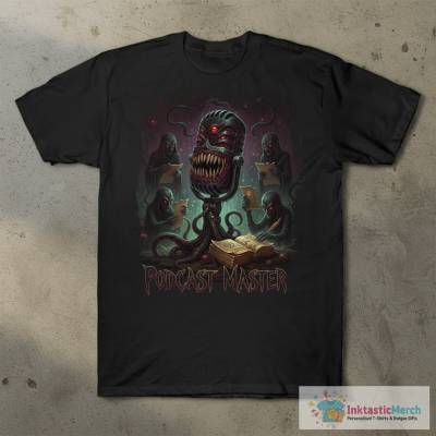 Cute & Funny Podcast Master Podcasting T-Shirt