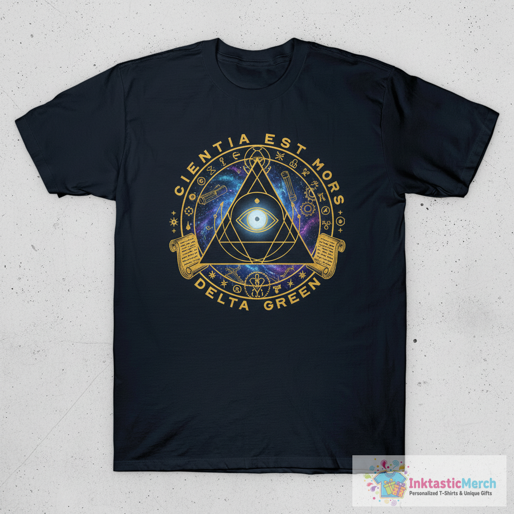 DELTA GREEN - black ops T-Shirt 1 DELTA GREEN - black ops T-Shirt