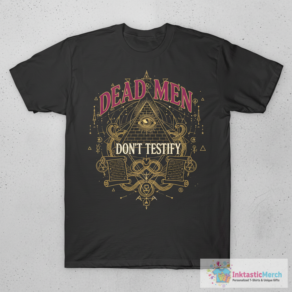 Dead men don’t testify T-Shirt 1 Dead men don’t testify T-Shirt