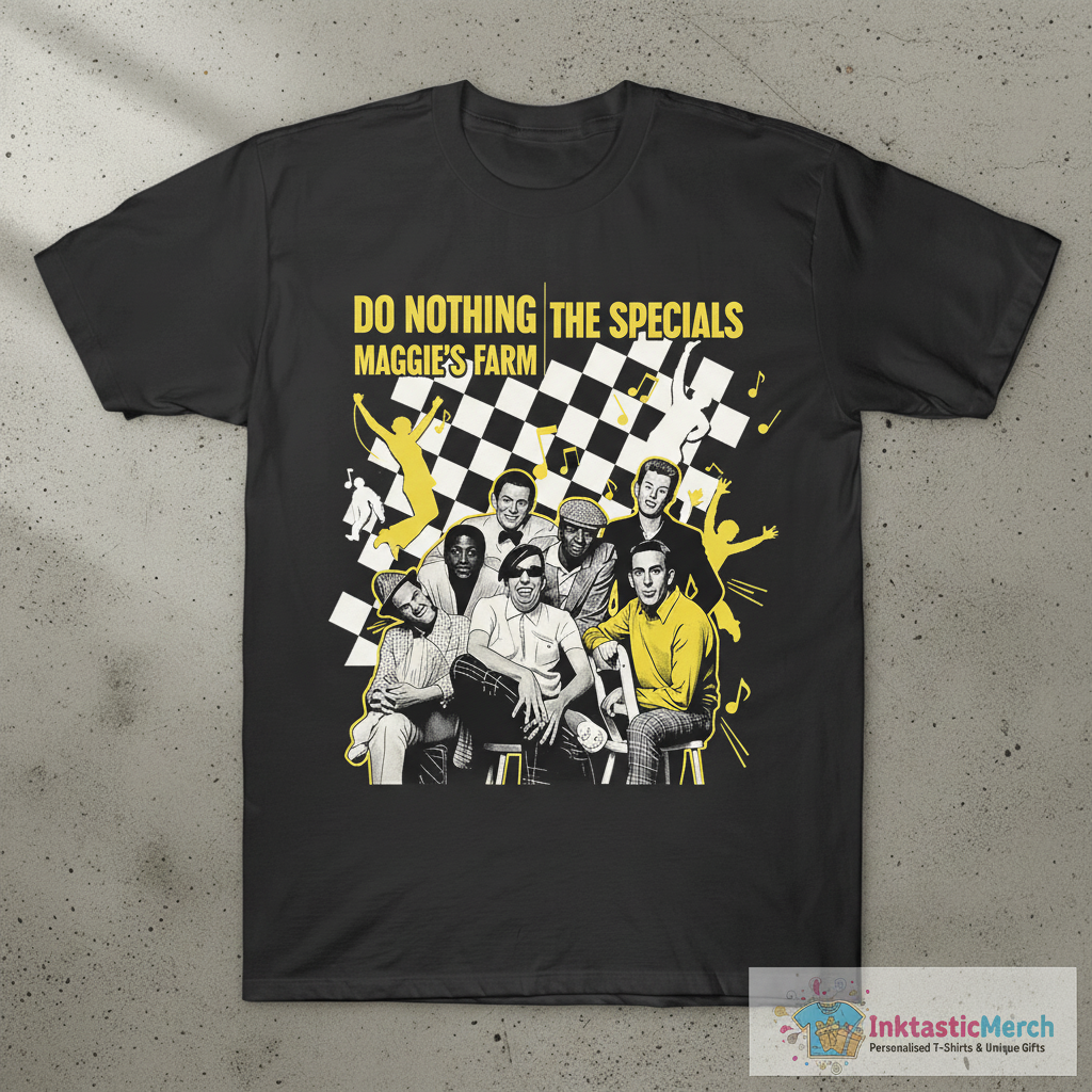 Do Nothing Maggie's Farm : The Specials T-Shirt 1 Do Nothing Maggie's Farm : The Specials T-Shirt