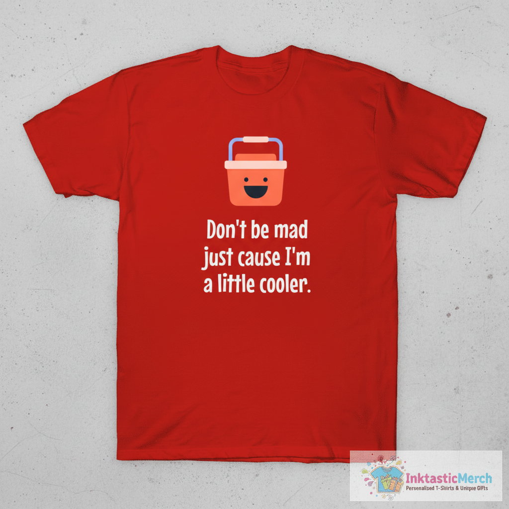 Don't Be Mad Just Cause I'm a Little Cooler! T-Shirt 1 Don't Be Mad Just Cause I'm a Little Cooler! T-Shirt