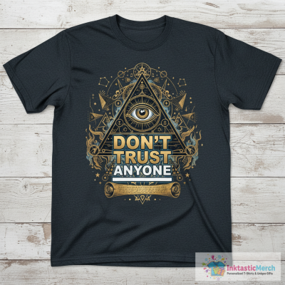 Don't Trust Anyone (White) T-Shirt