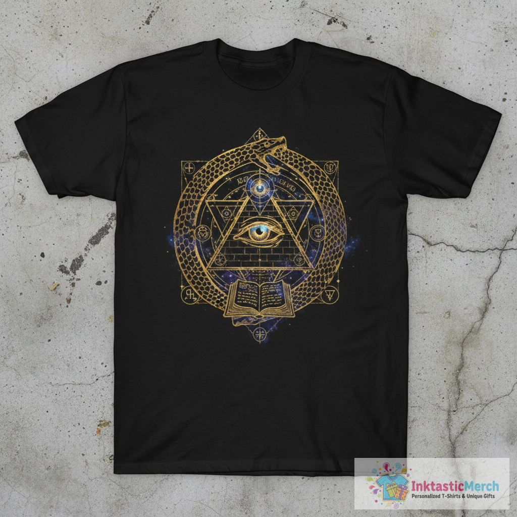 Double Ouroboros T-Shirt 1 Double Ouroboros T-Shirt