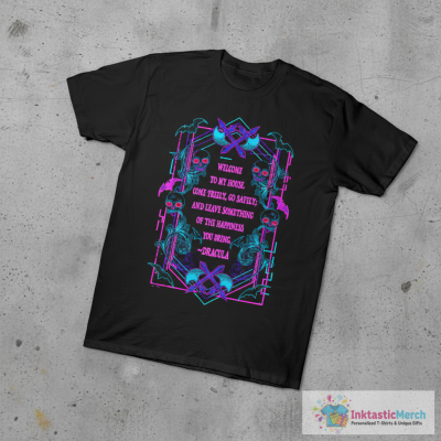 Dracula Welcome Quote T-Shirt